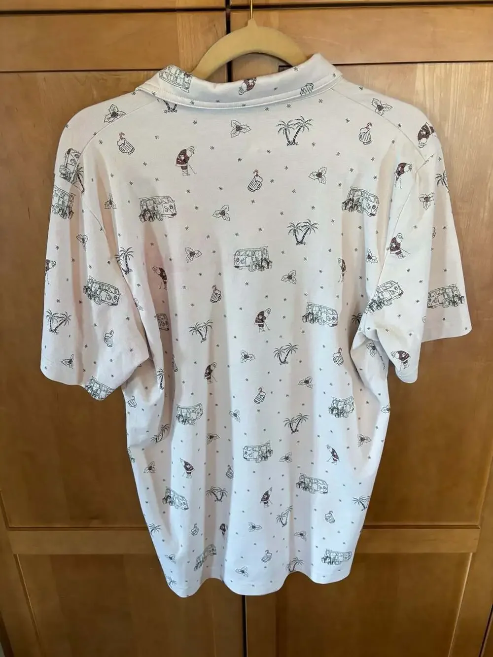 Travis Mathew Cookie Swap Polo x Volkswagen Golf Shirt Size L - Picture 5 of 6